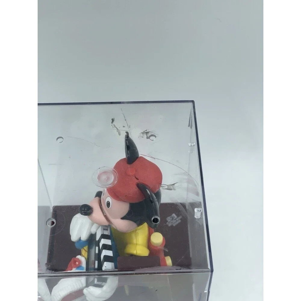 1991 Disney Sounds Fun Mickey Mouse Talking Time Director Alarm Clock Untested